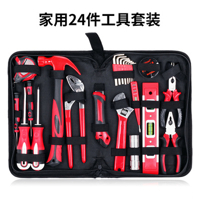 铁匠五金工具箱套装 家用电工维修与车载多功能的完美组合